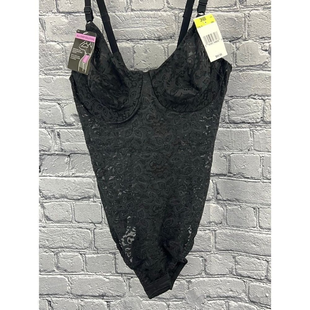 Bali Lace N Smooth BodyBriefer (8L10) Black 36B NWT - Picture 5 of 11